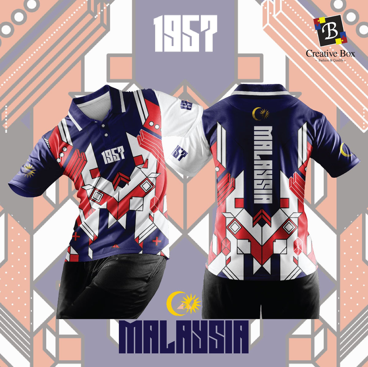 Limited Edition Merdeka Malaysia Jacket and Jersey #12 – Creative Box
