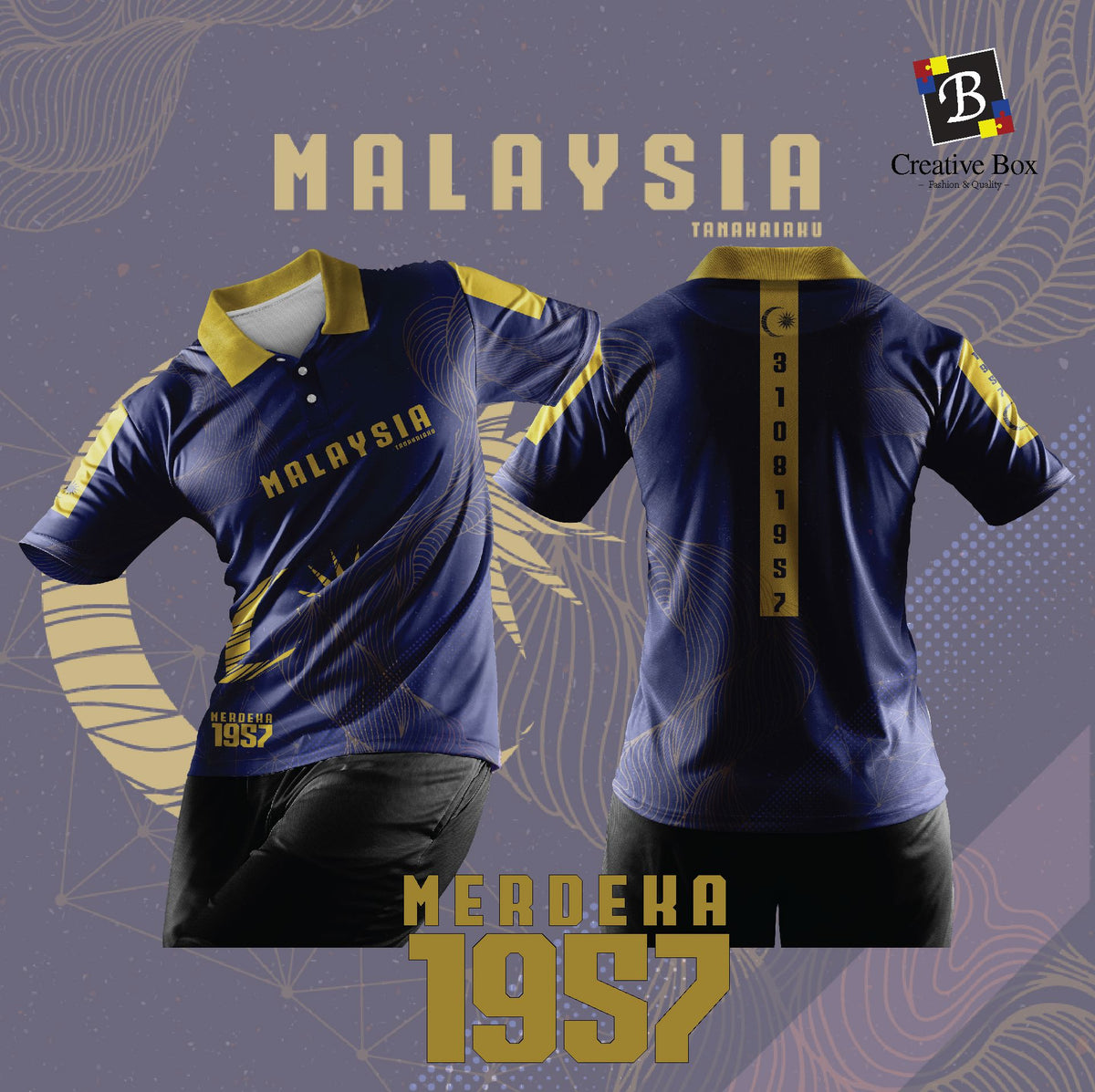 Limited Edition Merdeka Malaysia Jacket and Jersey #13 – Creative Box