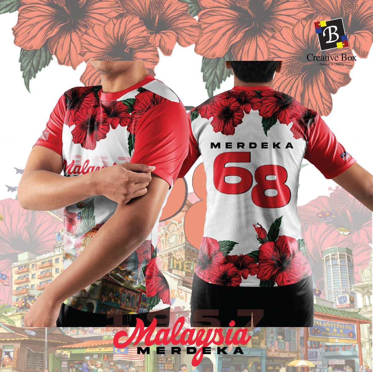 Limited Edition Merdeka Malaysia Jacket and Jersey #15 – Creative Box