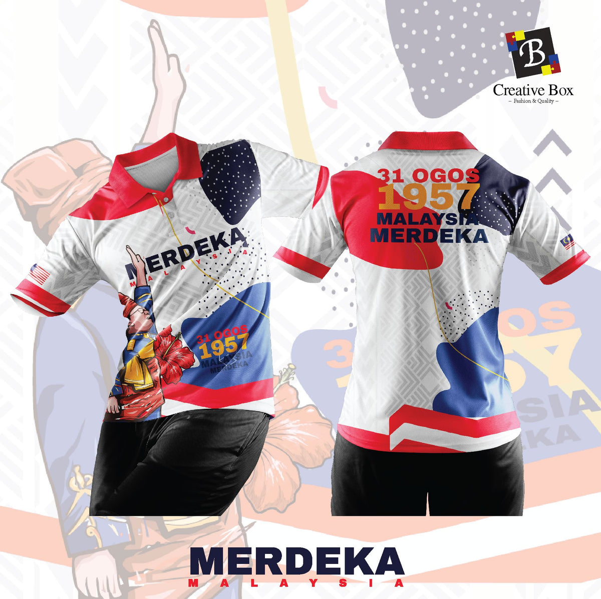 Limited Edition Merdeka Malaysia Jacket and Jersey #20 – Creative Box