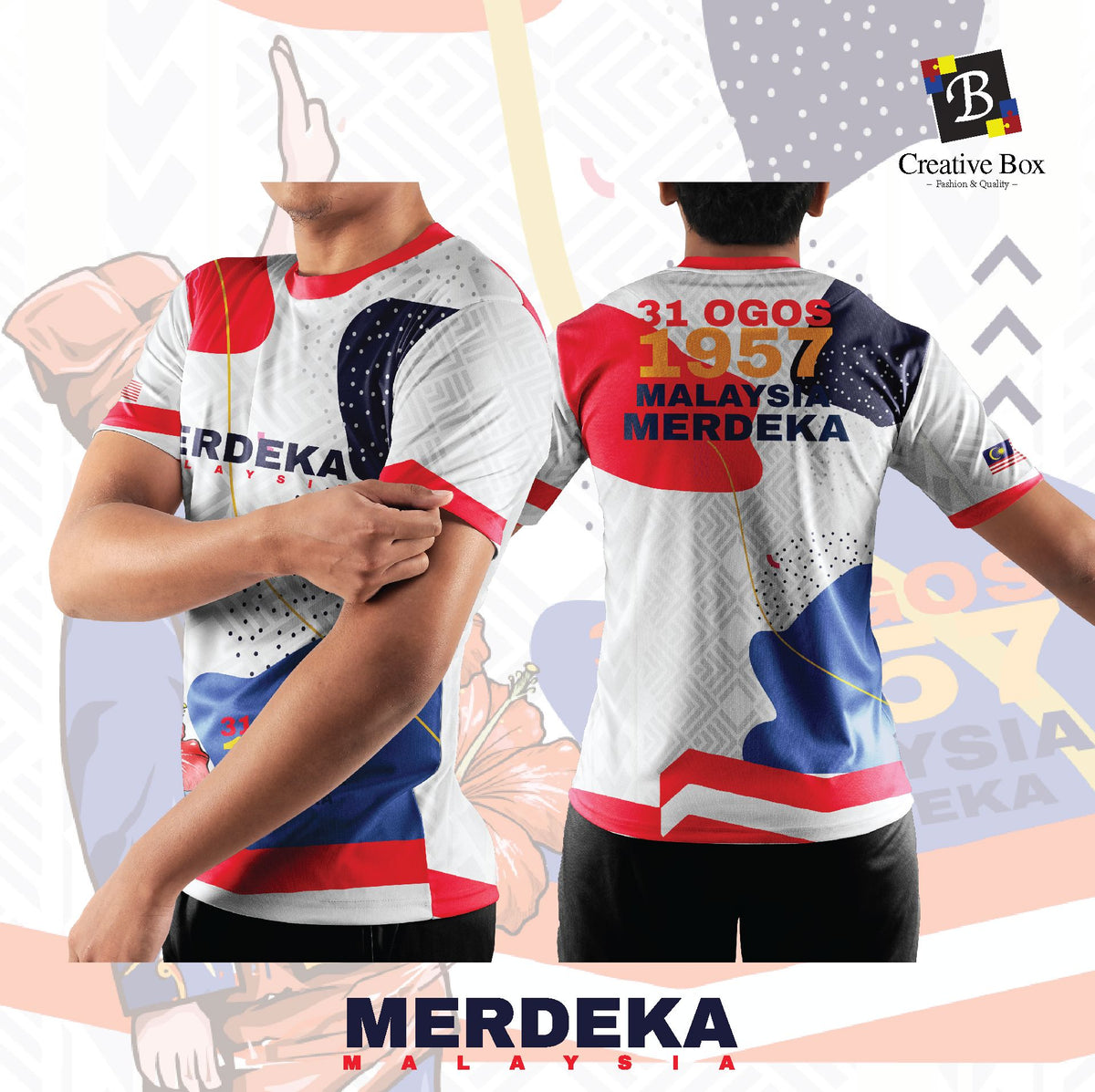 Limited Edition Merdeka Malaysia Jacket and Jersey #20 – Creative Box