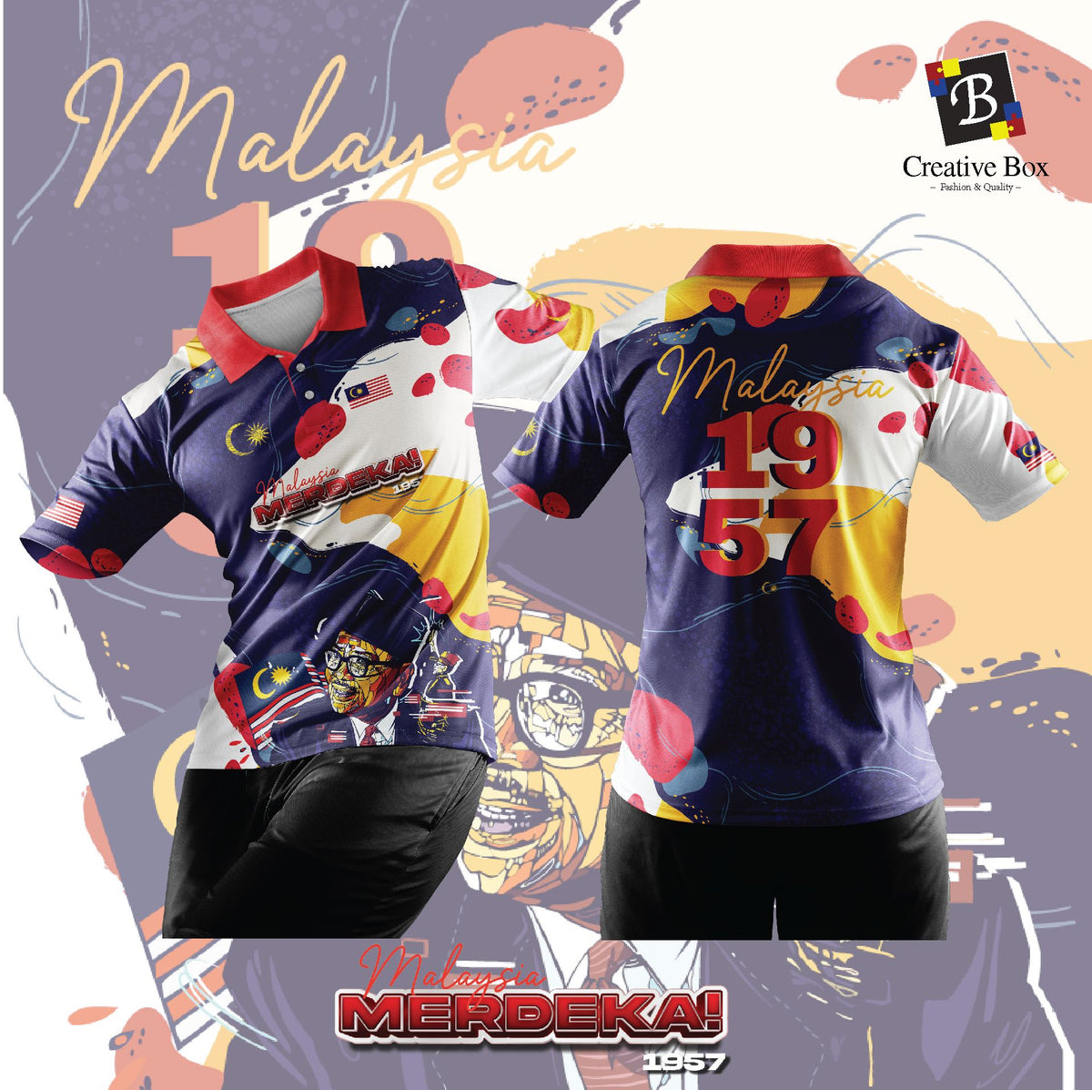 Limited Edition Merdeka Malaysia Jacket and Jersey #21 – Creative Box