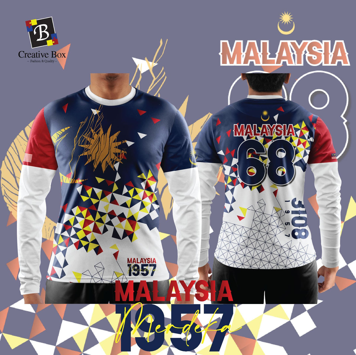 Limited Edition Merdeka Malaysia Jacket and Jersey #23 – Creative Box