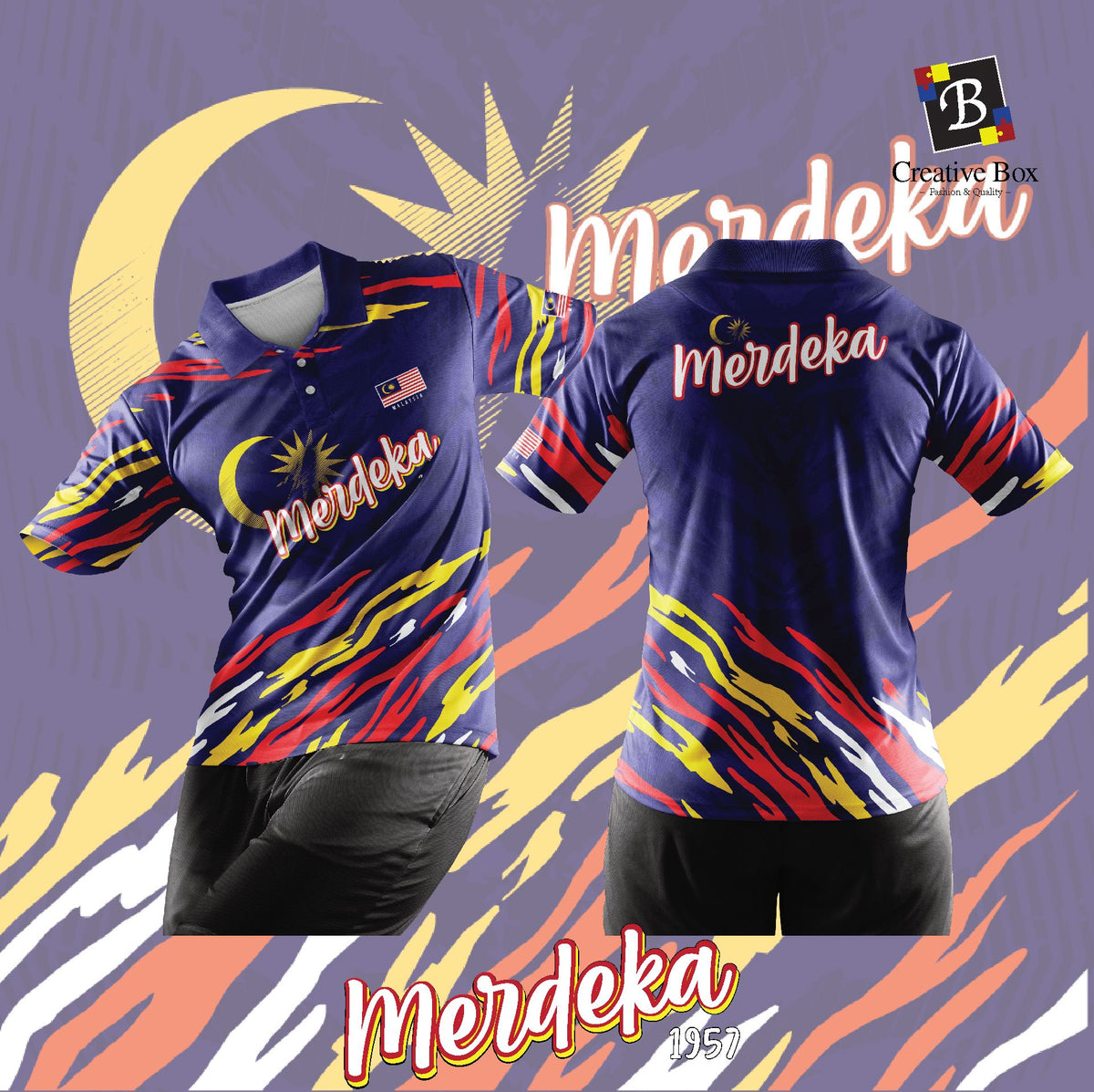 Limited Edition Merdeka Malaysia Jacket and Jersey #25 – Creative Box