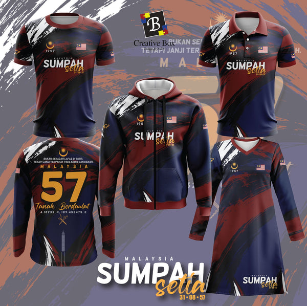 Limited Edition Merdeka Malaysia Jacket and Jersey #27
