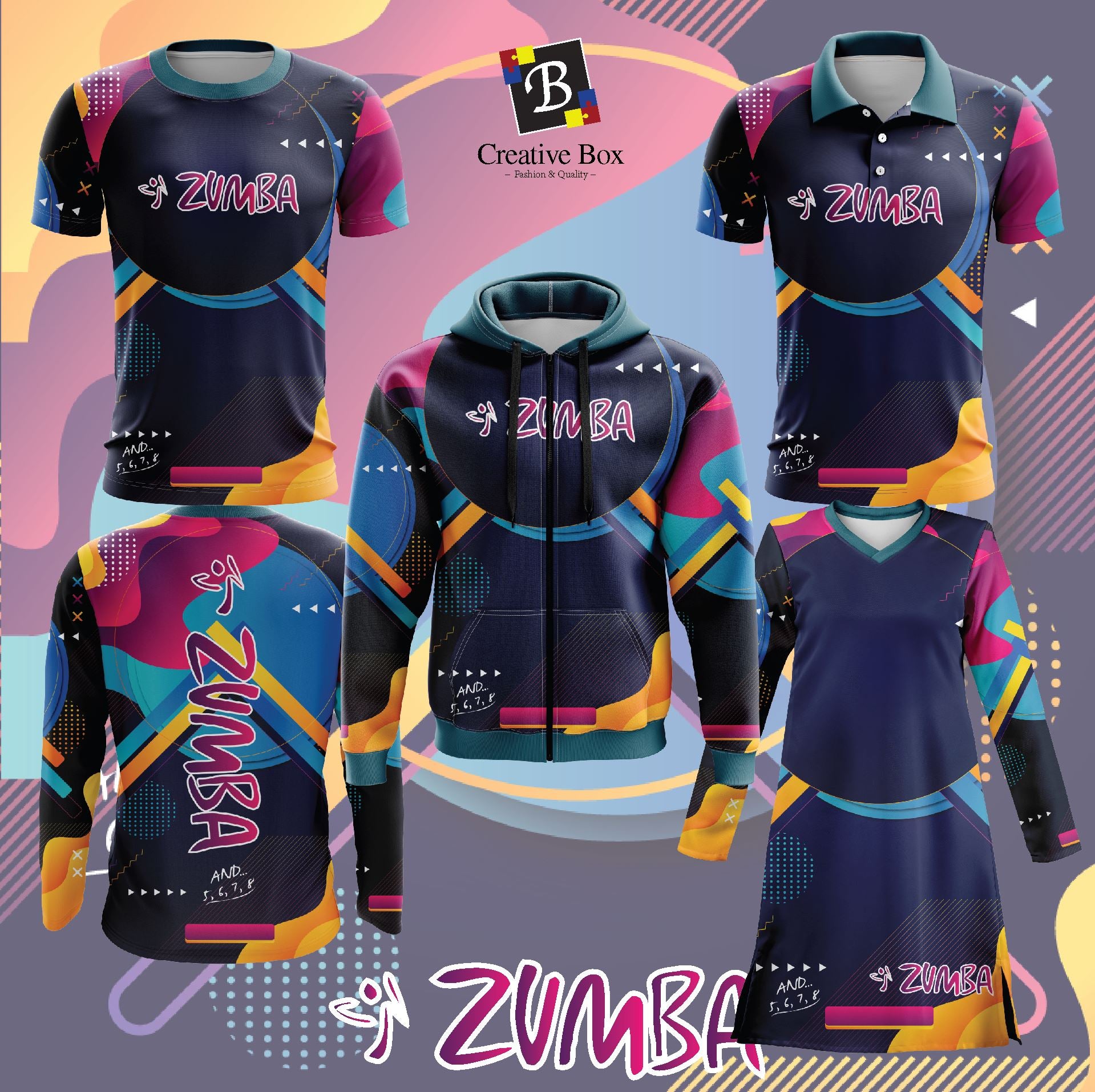 Limited Edition ZUMBA Jersey and Jacket #02