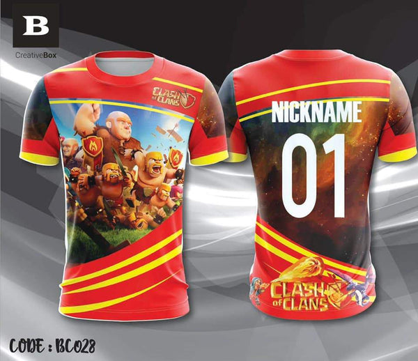 Gaming Sublimation Jersey Design #02
