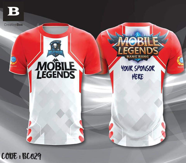 Gaming Sublimation Jersey Design #13