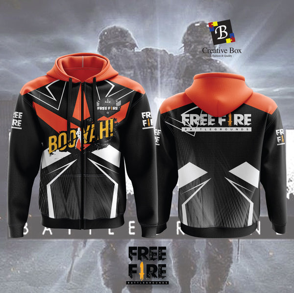 2021 Latest Design Gaming Jacket and Jersey (FREE FIRE) #01