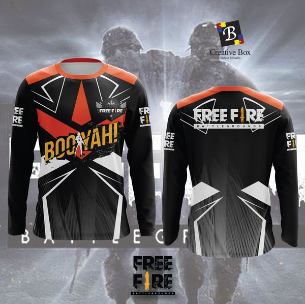2021 Latest Design Gaming Jacket and Jersey (FREE FIRE) #01
