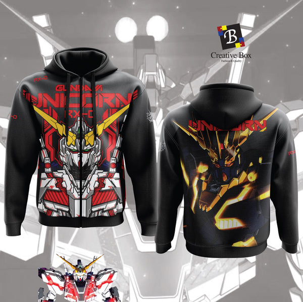 2020 Latest Design Anime Jacket and Jersey (Gundam Unicorn)