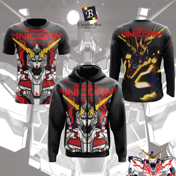 2020 Latest Design Anime Jacket and Jersey (Gundam Unicorn)