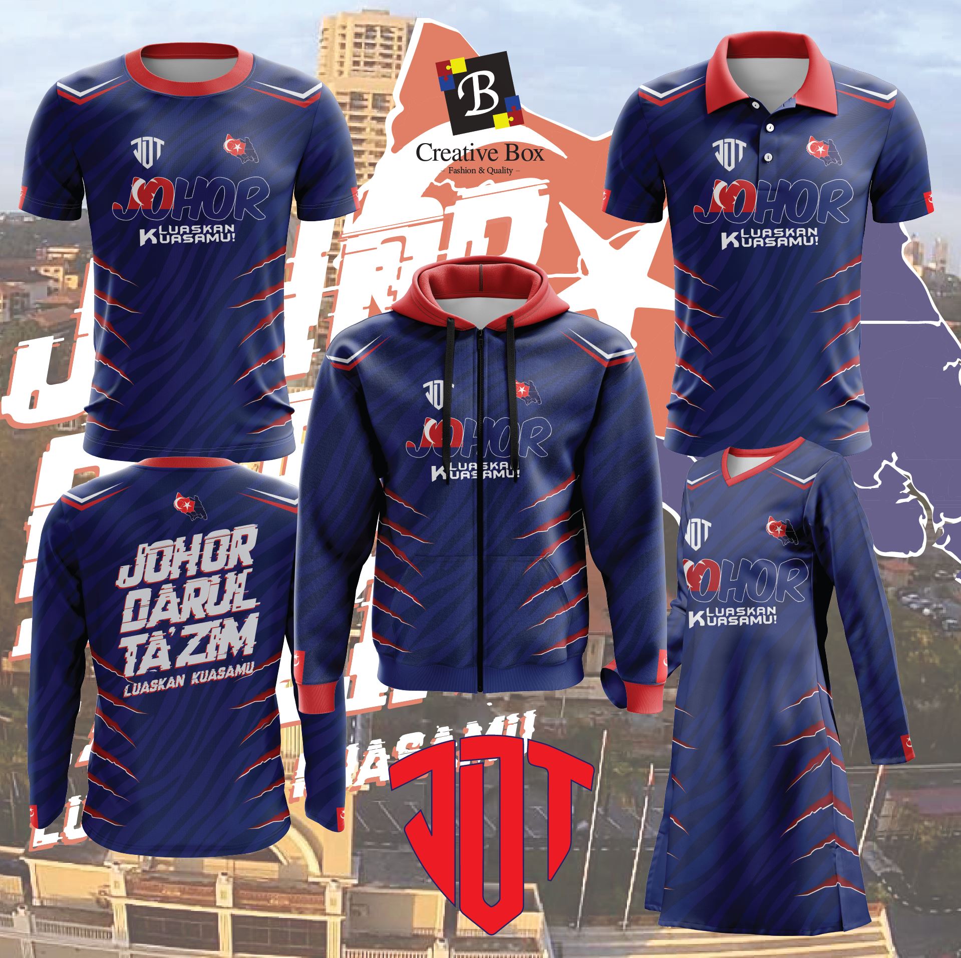 Limited Edition Johor Jersey and Jacket #03