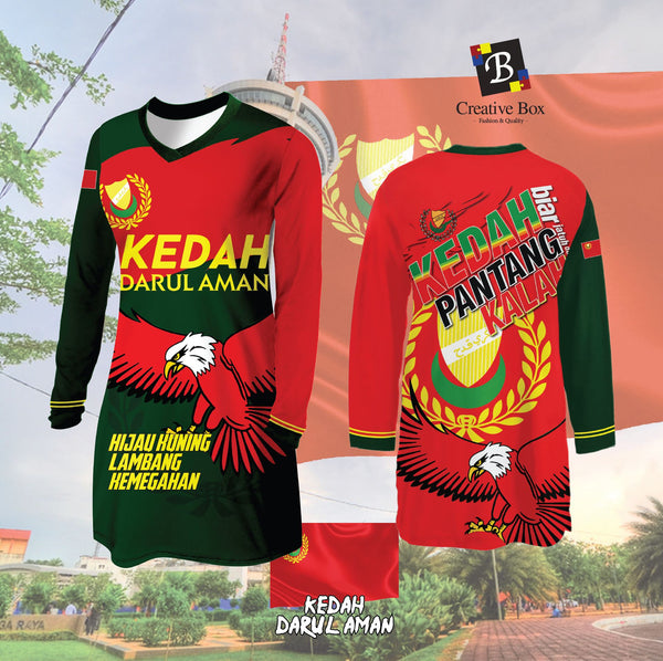 2021 Latest Design Kedah Jacket and Jersey