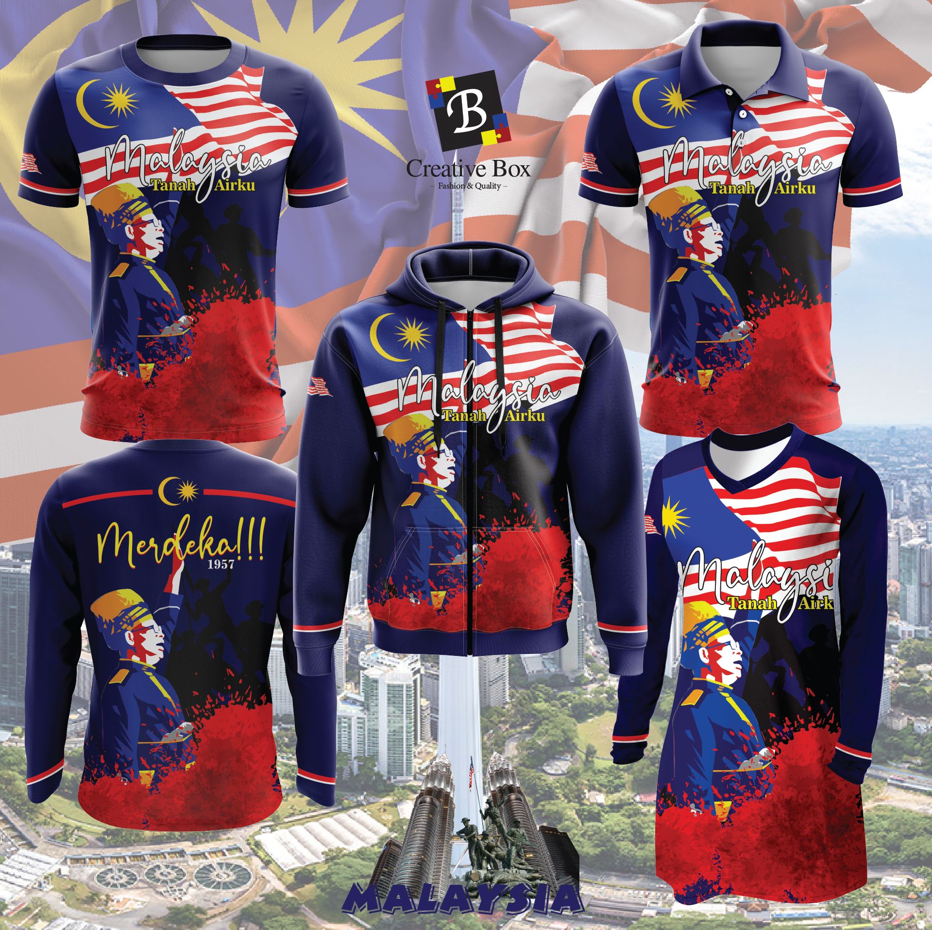 2021 Latest Design Merdeka Malaysia Jacket and Jersey #02