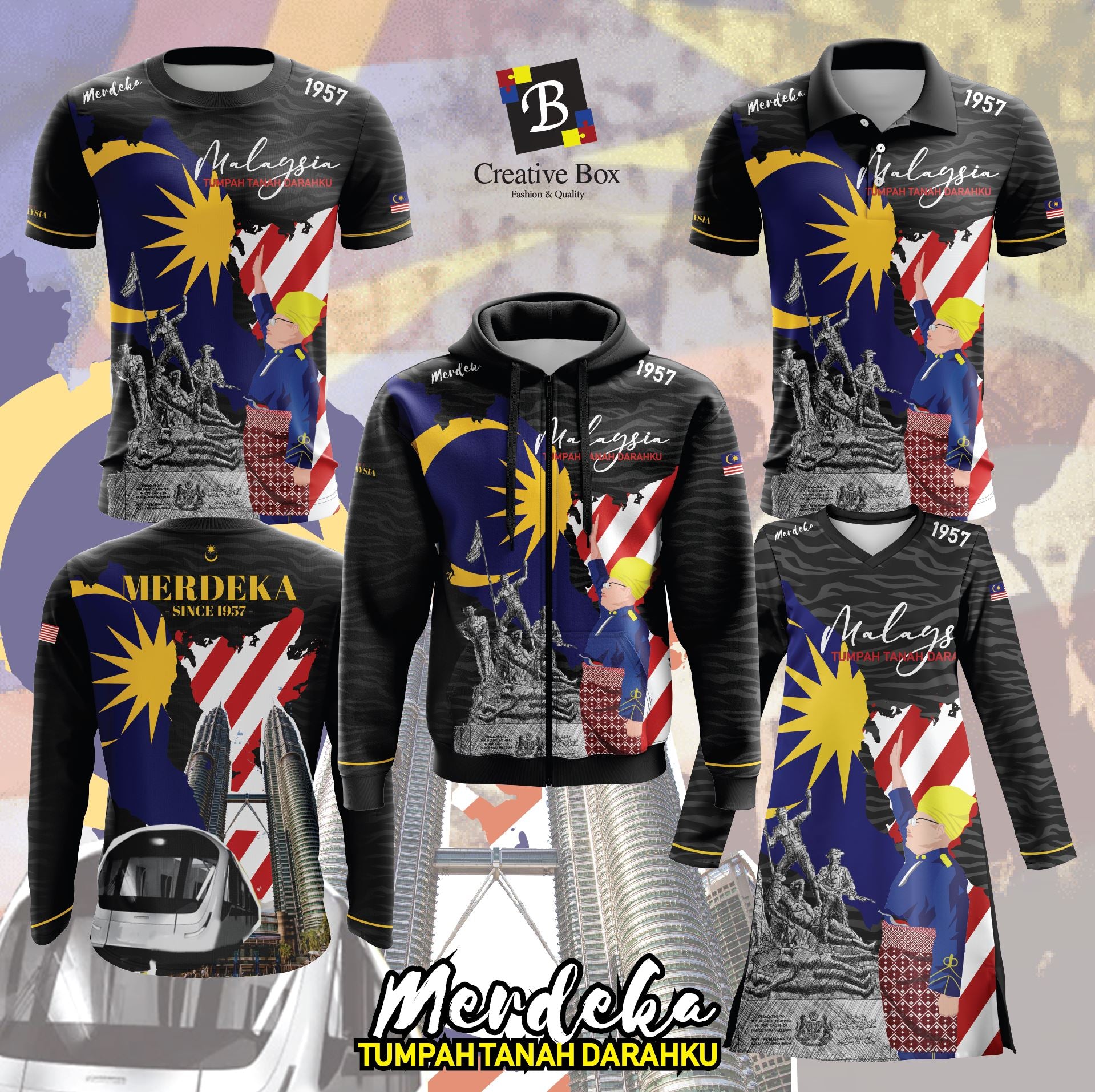 Limited Edition Merdeka Malaya Jacket and Jersey #02