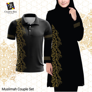 2021 Latest Design Couple Muslimah #03