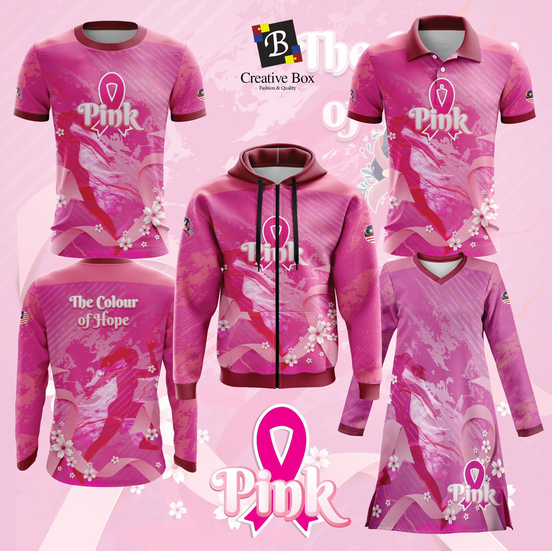 Limited Edition Pink October Jacket and Jersey