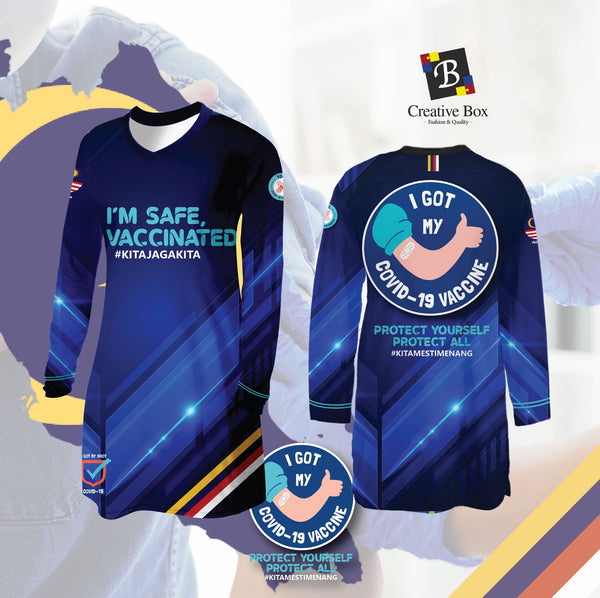 2021 Latest Design Vaccine Malaysia Jacket and Jersey